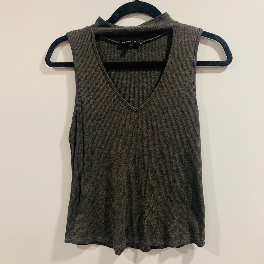 Kendall & Kylie Cutout Tank Top